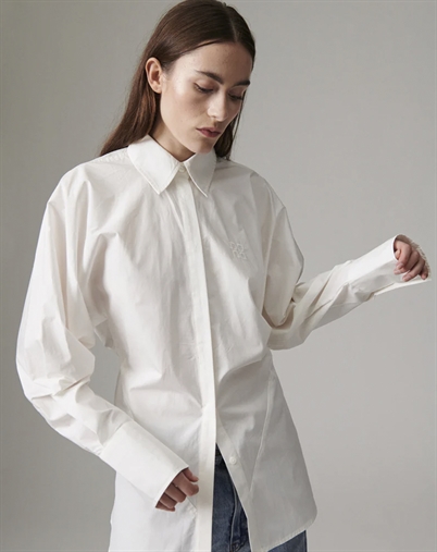 Day Birger et Mikkelsen - Pixie Poplina Hemd - Brilliant White